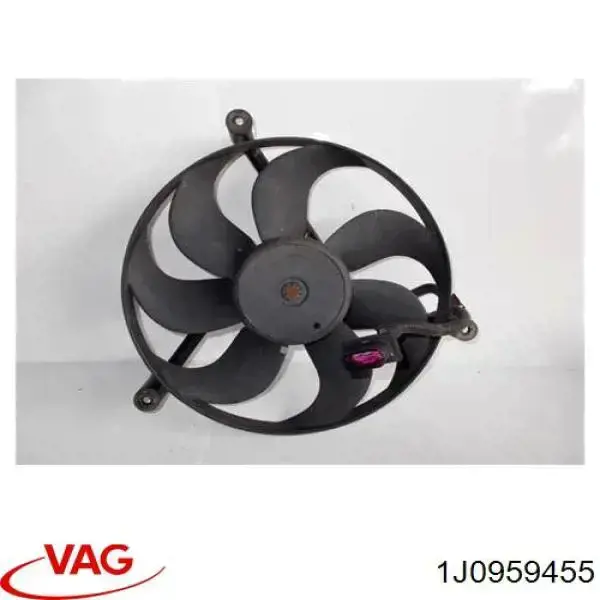 Вентилятор радіатора VAG 1J0959455 ціна, від 32.70 USD