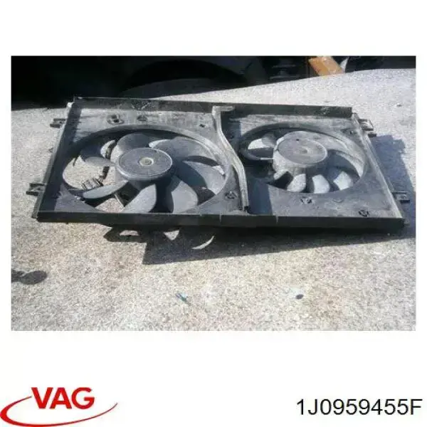 1J0959455F VAG Електровентилятор радіатора