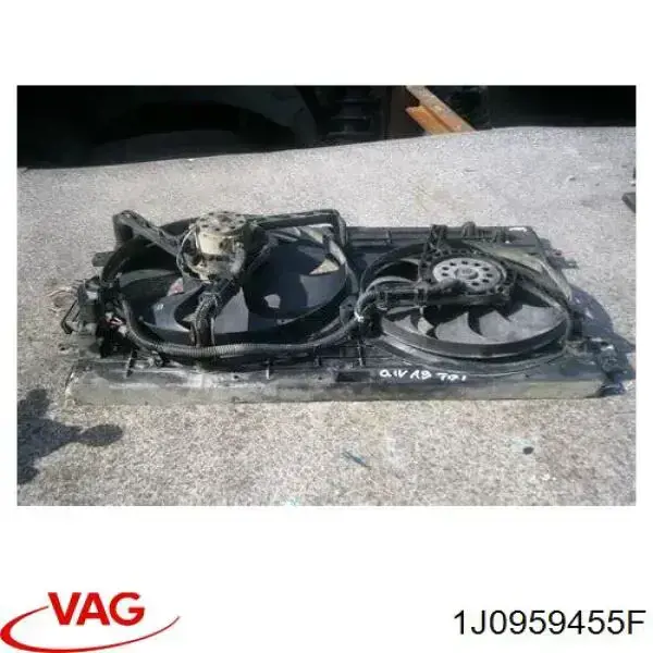 Вентилятор радіатора VAG 1J0959455F ціна, від 44.40 USD
