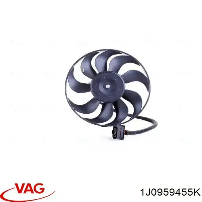 1J0959455K VAG Електровентилятор радіатора