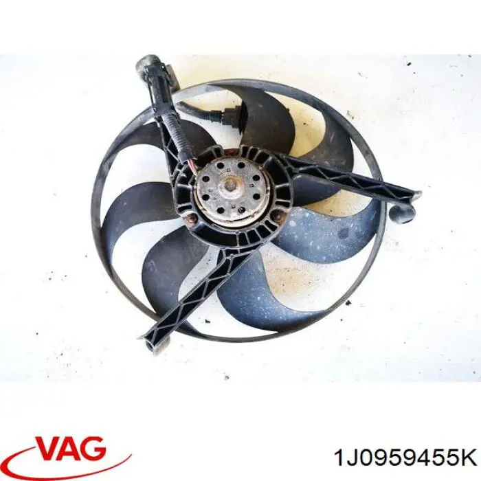 Вентилятор охолодження радіатора 1J0959455K VAG
