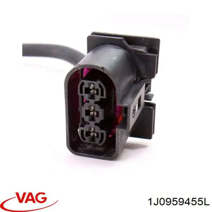 1J0959455L VAG електровентилятор охолодження в зборі (двигун + крильчатка)