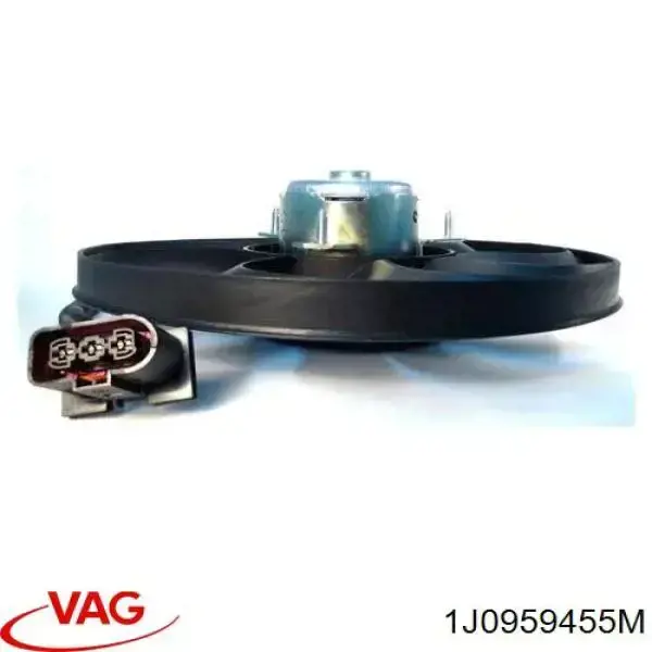 Купити 1J0959455M VAG Електровентилятор охолодження в зборі (двигун + крильчатка), правий