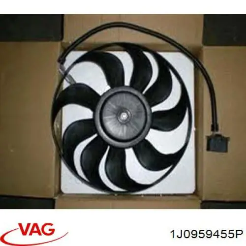 Вентилятор радіатора VAG 1J0959455P ціна, від 31.68 USD