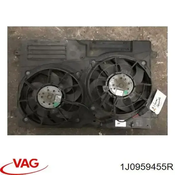 Вентилятор/крильчатка радіатора охолодження 1J0959455R VAG