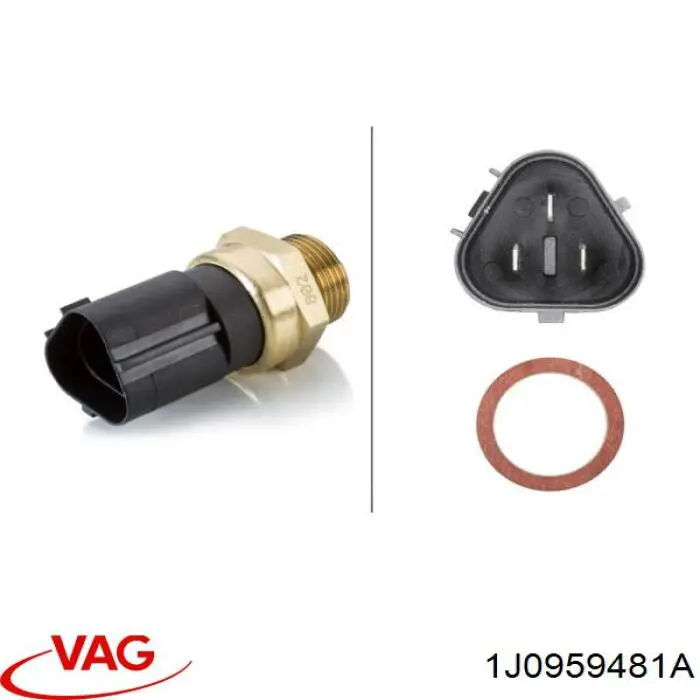1J0959481A VAG Датчик радіатора