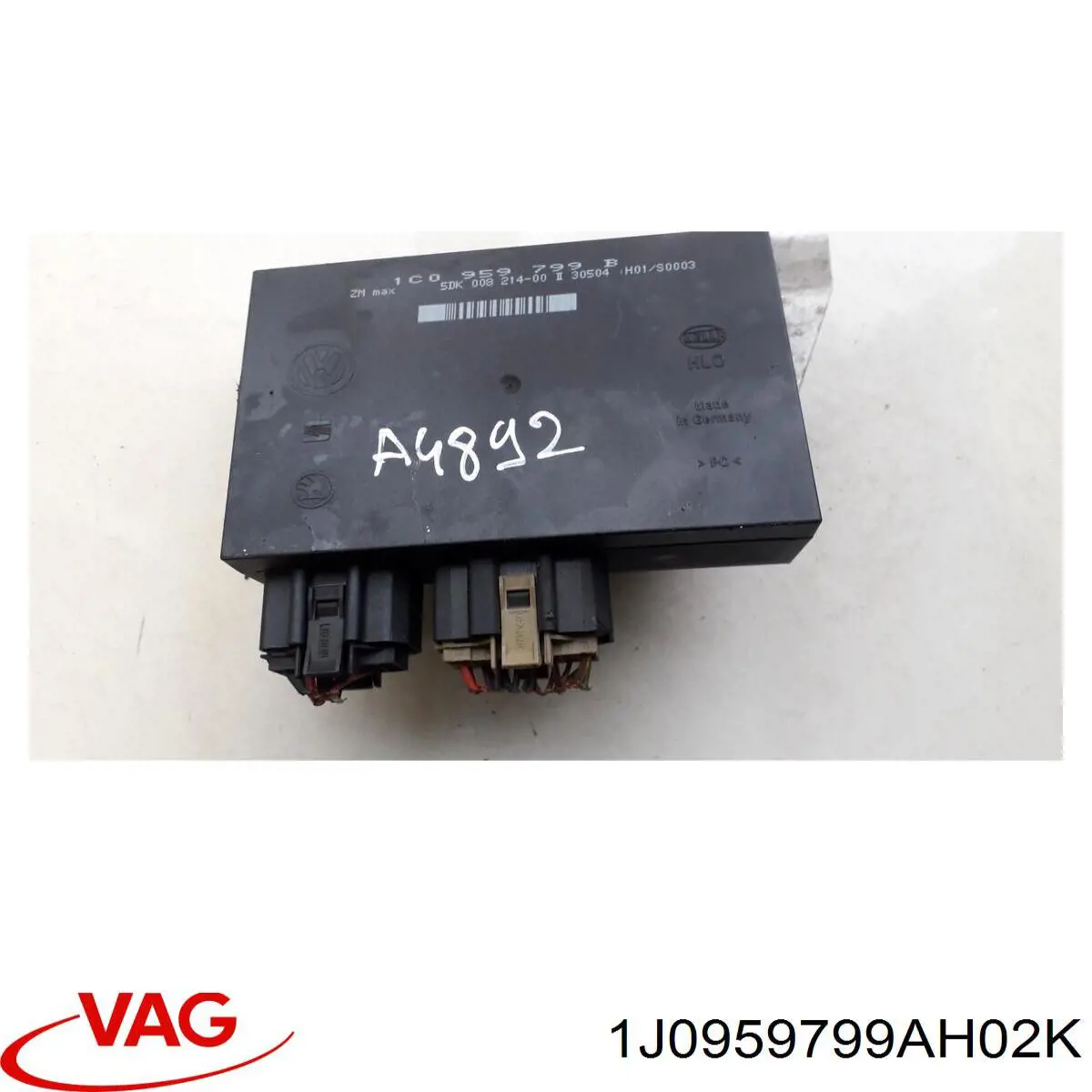 Блок комфорту VAG 1J0959799AH02K ціна, від 35.80 USD
