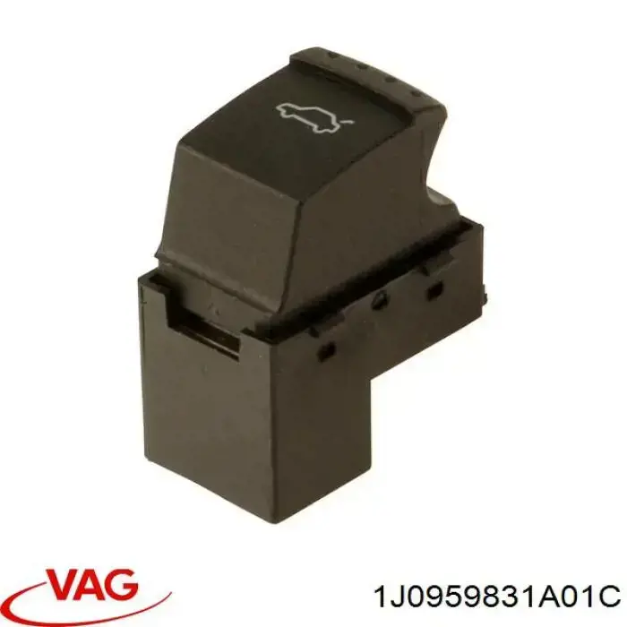 1J0959831A01C VAG кнопка салону приводу замка 3/5 двері (ляди / кришки багажнику)