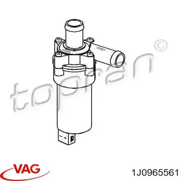 Купити 1J0965561 VAG Помпа водяна, додатковий електричний
