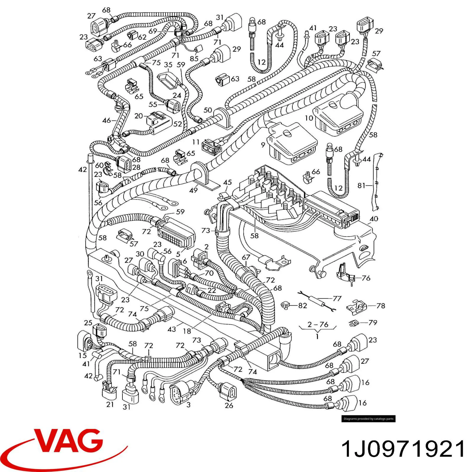 1J0971921 VAG 