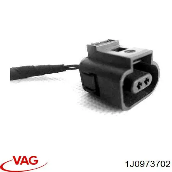 Роз'єм (фішка) датчика зносу гальмівних колодок 1J0973702 VAG