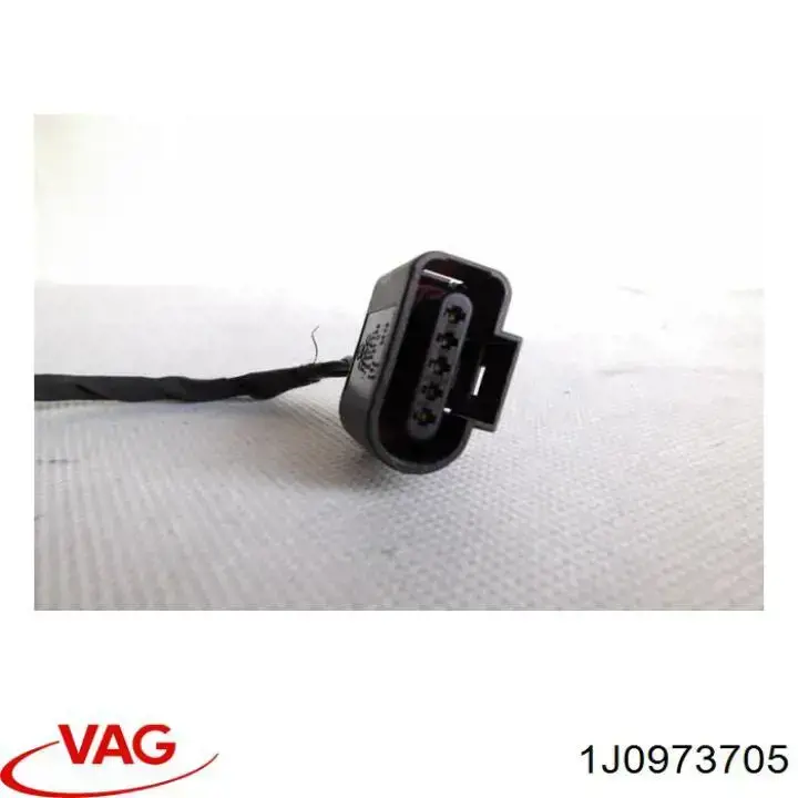 Роз'єм (фішка) датчика витрати повітря 1J0973705 VAG