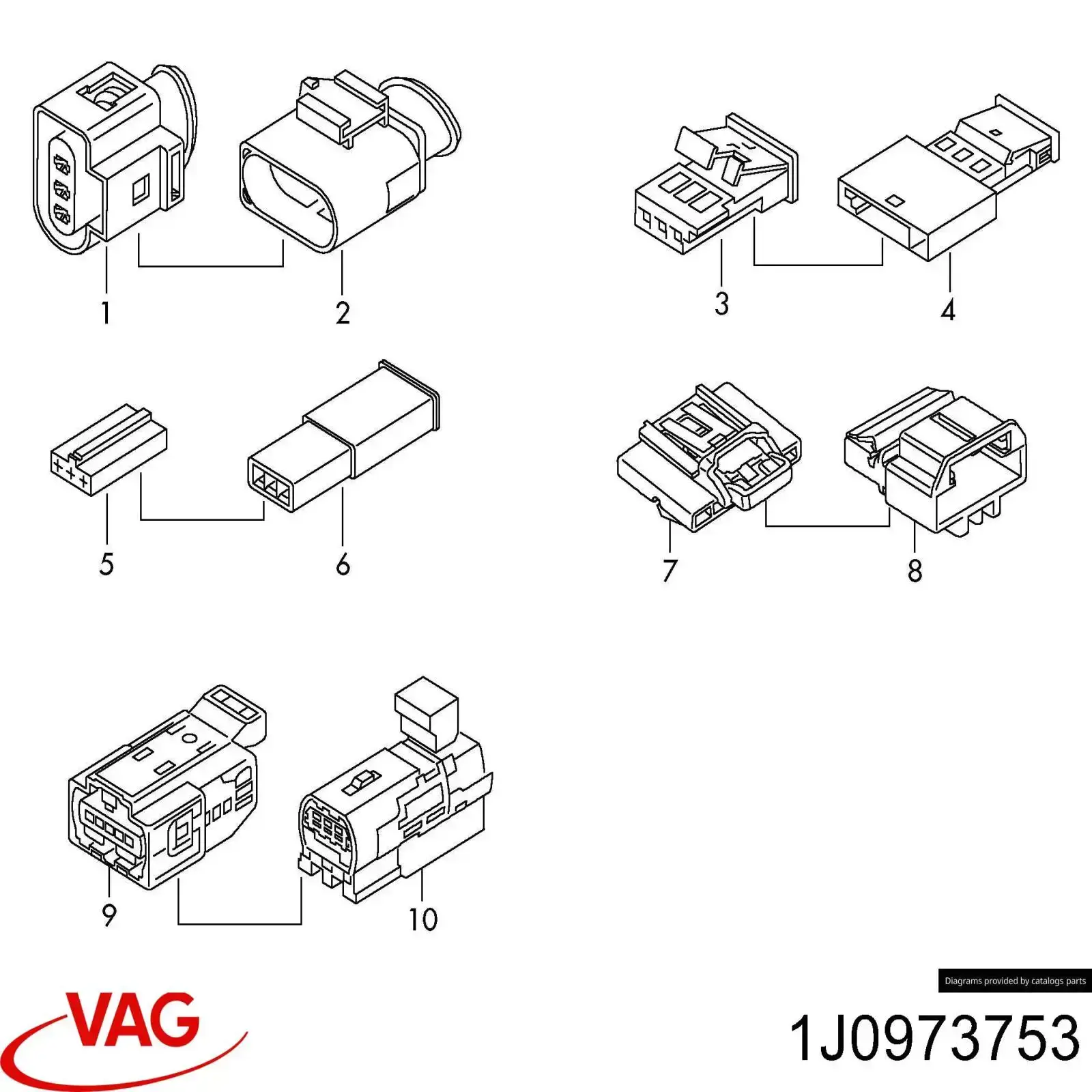  VAG 1J0973753