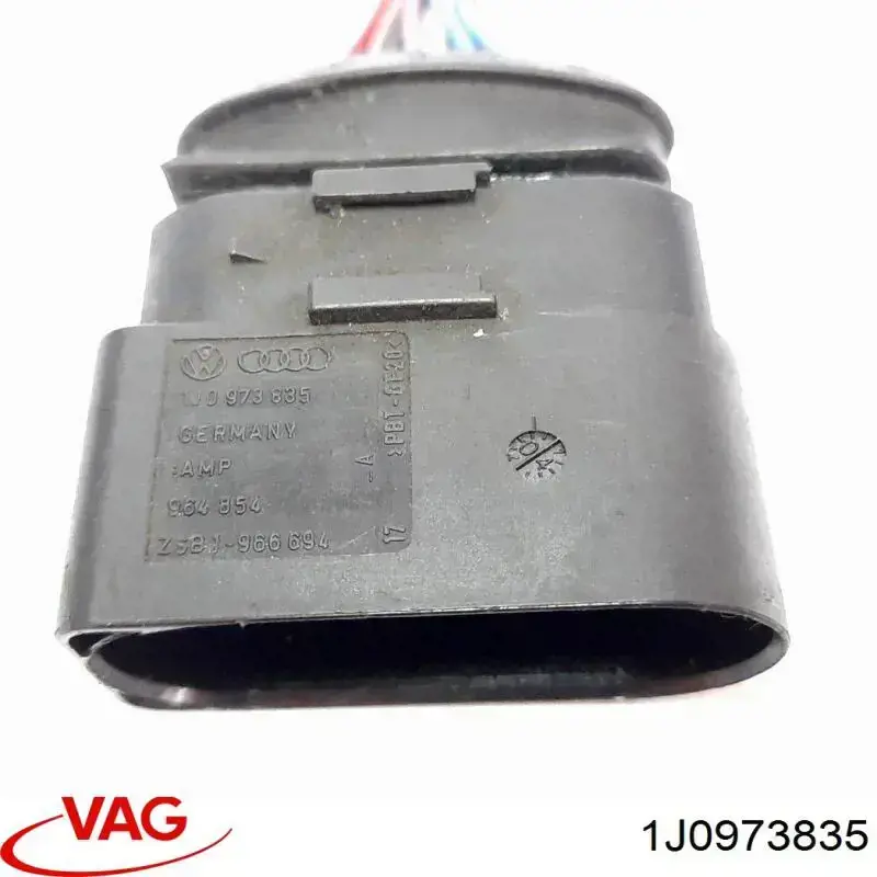 Роз'єм (фішка) датчика зносу гальмівних колодок 1J0973835 VAG