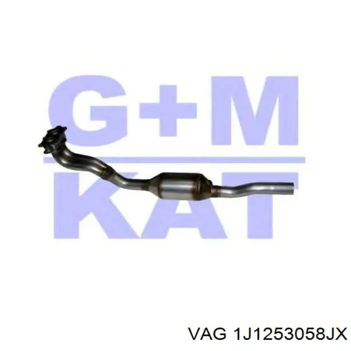 1J1253058JX VAG Каталітичний нейтралізатор відпрацьованих газів
