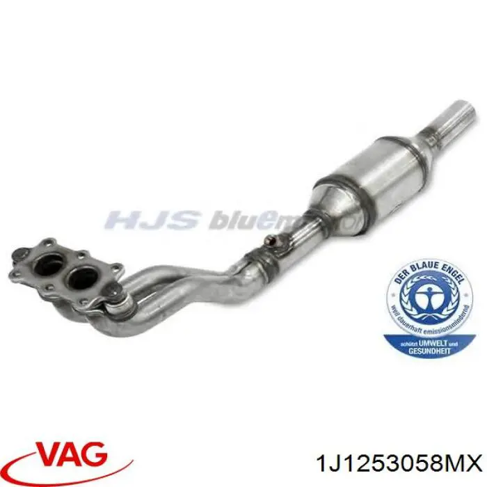 Труба приймальна (штани) глушника, передня VAG 1J1253058MX ціна, від 185.46 USD