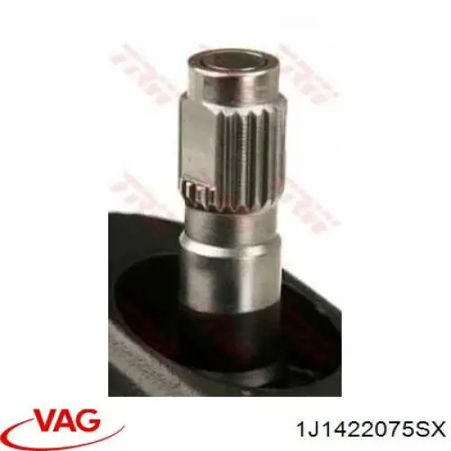 Купити 1J1422075SX VAG Рульова рейка