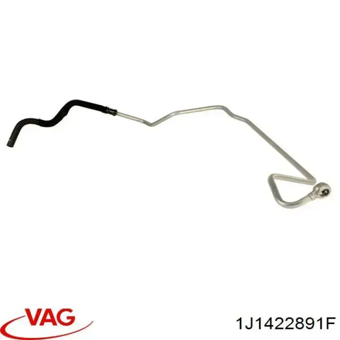 Купити 1J1422891F VAG Шланг ГПК, низького тиску, від рейки/механізму до бачка