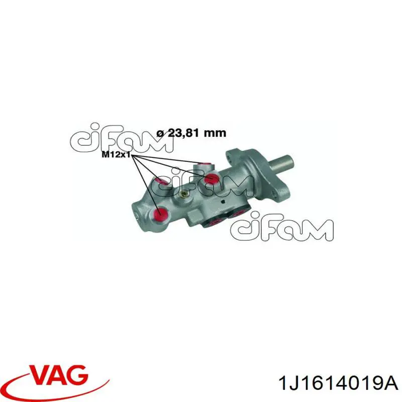 ГТЦ VAG 1J1614019A