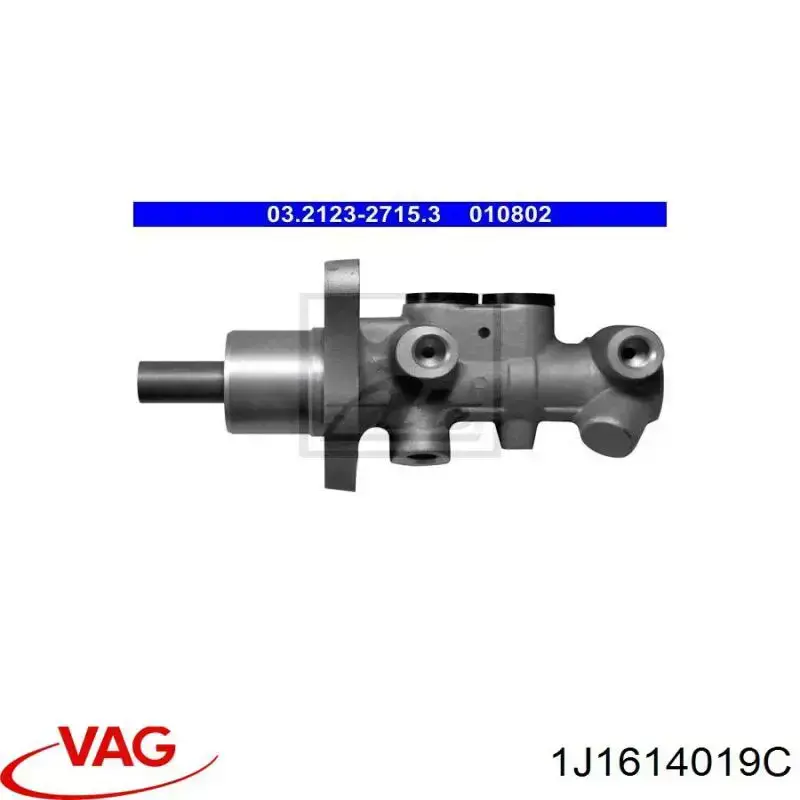 Циліндр головний гальма (Гідротормоз) VAG 1J1614019C ціна, від 61.49 USD