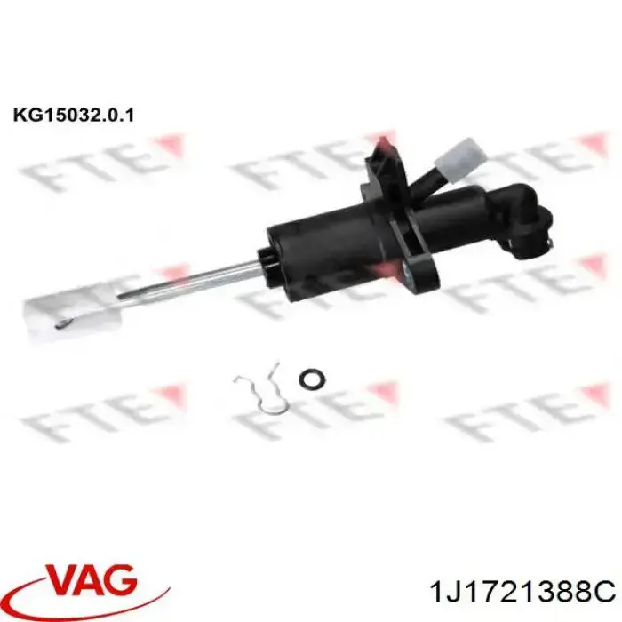 Головний циліндр зчеплення 1J1721388C VAG