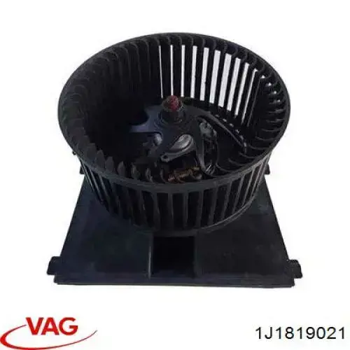 1J1819021 VAG двигун вентилятора пічки (обігрівача салону)