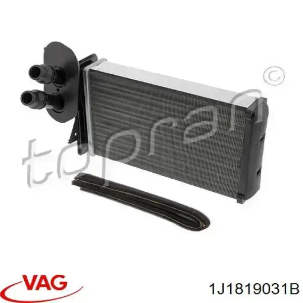 1J1819031B VAG радіатор пічки (обігрівача)