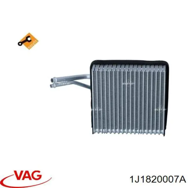 1J1820007A VAG корпус радіатора кондиціонера (салонний випарник)