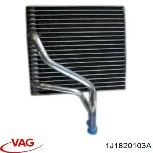 Купити 1J1820103A VAG Радіатор опалювача салону