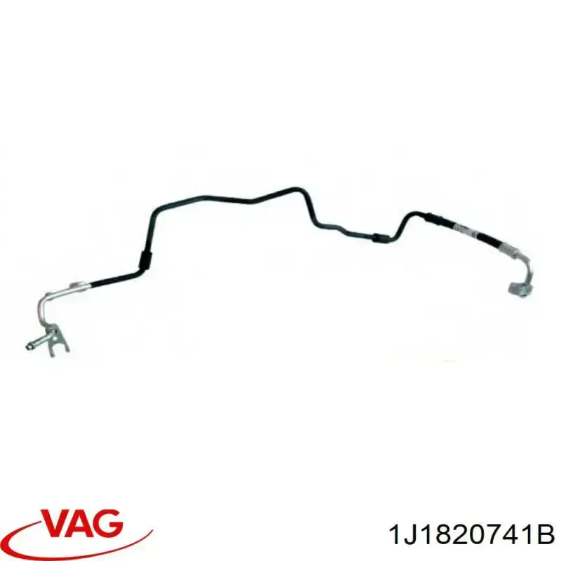 Купити 1J1820741B VAG Шланг кондиціонера, від осушувача до випарника