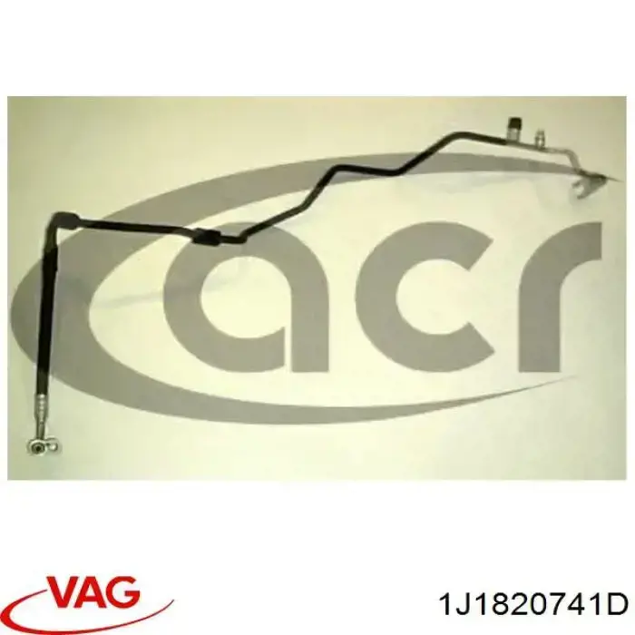 Шланг кондиціонера, від радіатора до випарника AC930007 Maxgear
