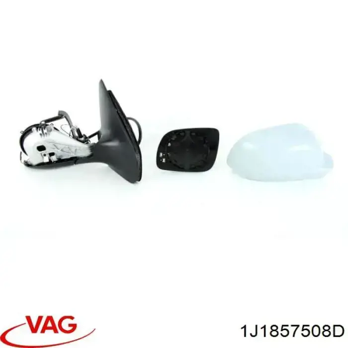 1J1857508D VAG Корпус дзеркала заднього виду, правий