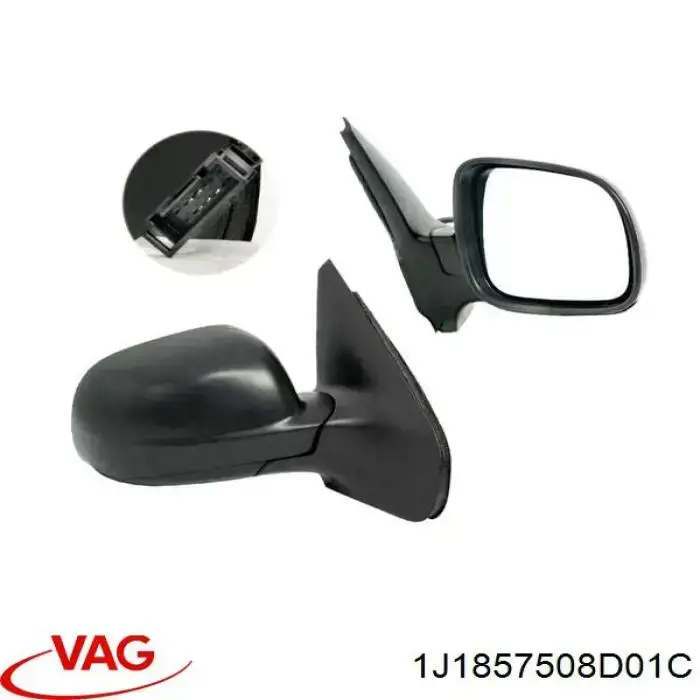VM188R View MAX Корпус дзеркала заднього виду, правий
