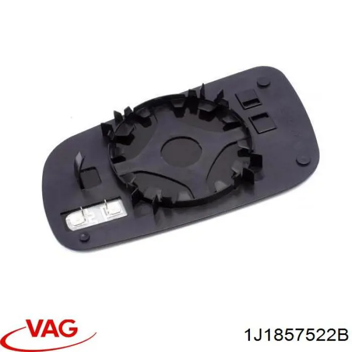 Дзеркальний елемент дзеркала заднього виду, правого 1J1857522B VAG