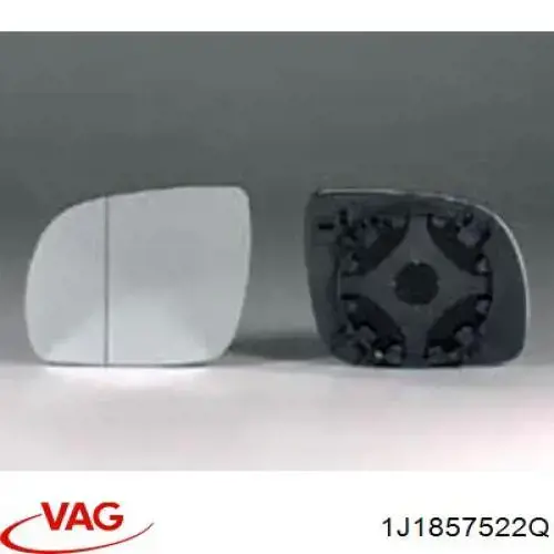 Дзеркальний елемент правого дзеркала заднього виду VAG 1J1857522Q ціна, від 7.20 USD