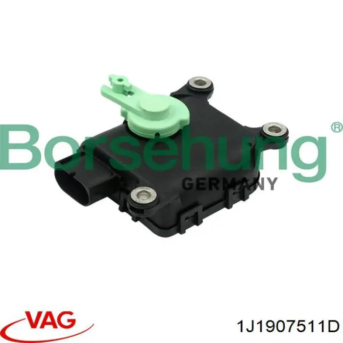 Привід заслінки печі 1J1907511D VAG