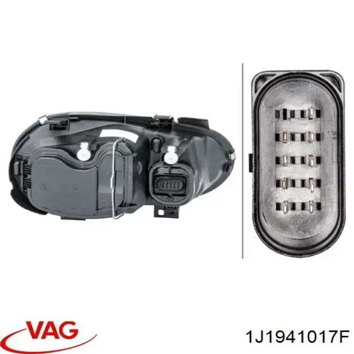 Купити 1J1941017F VAG Основна фара в зборі ліва