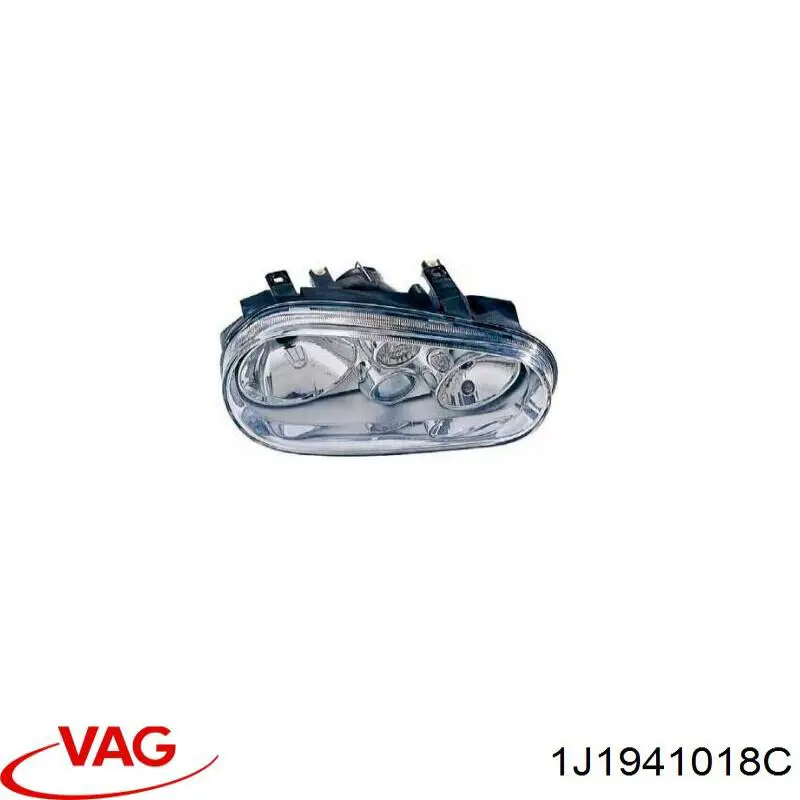 Купити 1J1941018C VAG Права блок фара