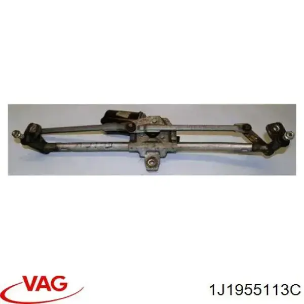 Двигун склоочисника лобового скла (трапеції) VAG 1J1955113C