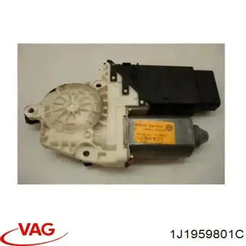 Мотор склопідйомника дверей передніх, лівих VAG 1J1959801C ціна, від 12.70 USD