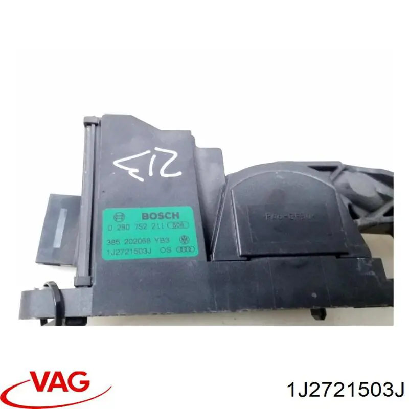 Купити 1J2721503A VAG Педаль газу