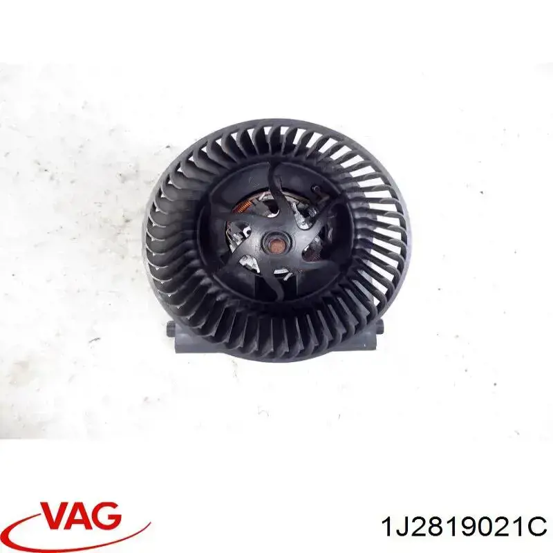 1J2819021C VAG двигун вентилятора пічки (обігрівача салону)