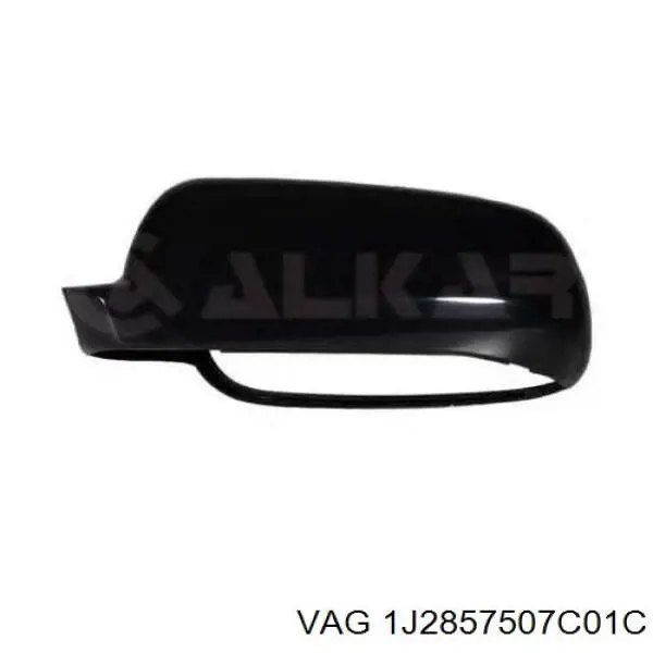 Корпус дзеркала заднього виду, лівого VAG 1J2857507C01C ціна, від 67.19 USD