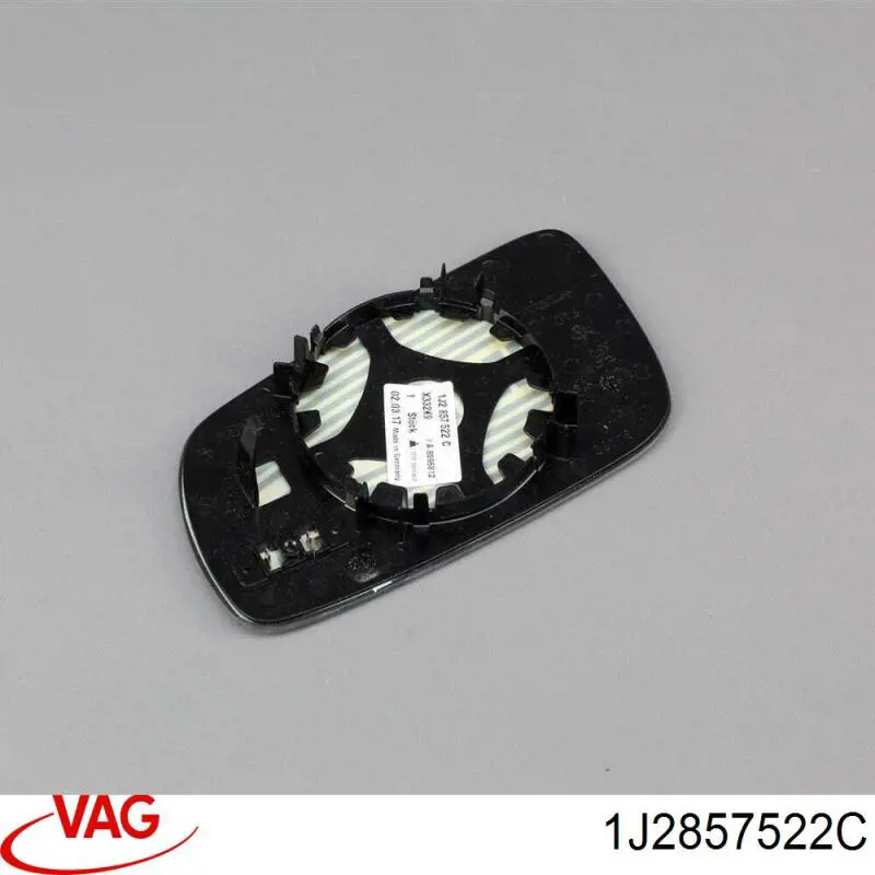 Купити 1J2857522C VAG Дзеркальний елемент правого дзеркала заднього виду