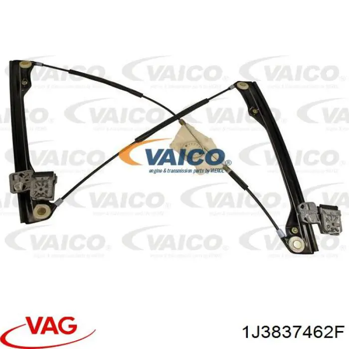 Купити 1J3837462F VAG Склопідйомник передньої правої двері