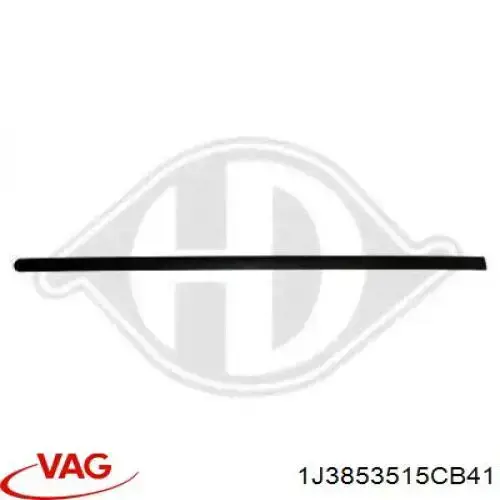 Купити 1J3853515CB41 VAG Молдинг передньої лівої двері