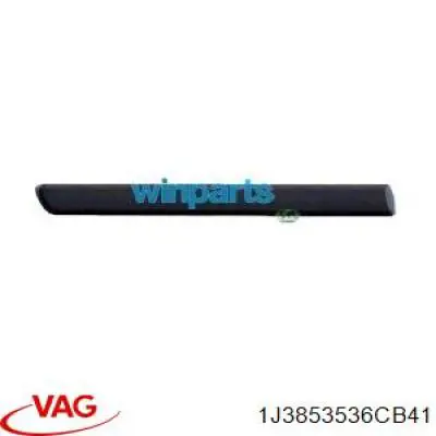 Молдинг заднього правого крила VAG 1J3853536CB41 ціна, від 31.20 USD
