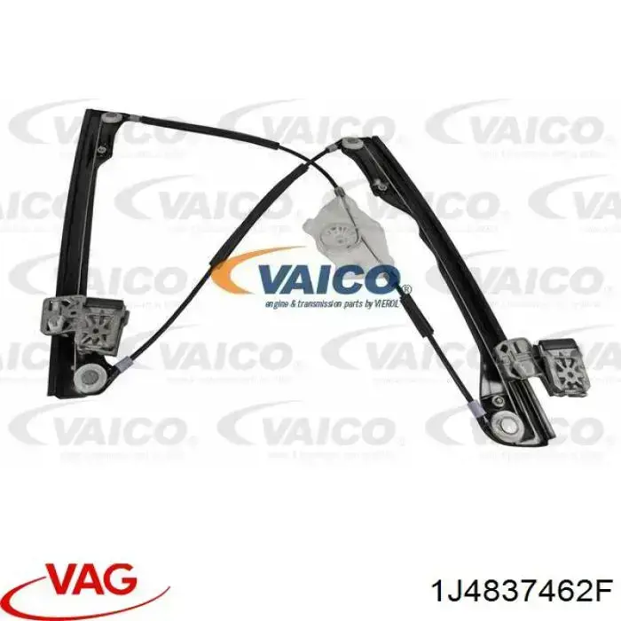 Механізм склопідіймача двері передньої, правої 1J4837462F VAG