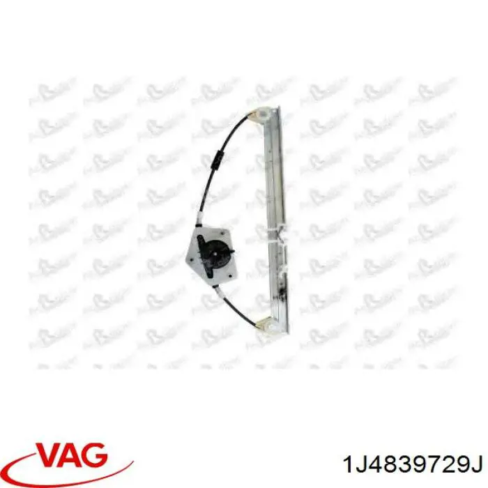 Купити 1J4839729D VAG Механізм склопідіймача двері задньої, лівої