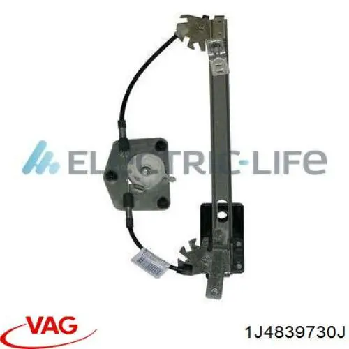 Купити 1J4839730J VAG Механізм склопідіймача двері задньої, правої